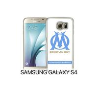 Coque Samsung Galaxy S4: Olympique Marsiglia - Om Bianca