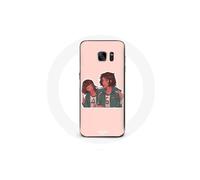 Coque - Samsung - Galaxy S7 - Morbido - Rosa - Squid Game