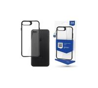 Coque smartphone 3MK Apple iPhone SE 2022 - Satin Armor - trasparente/nero - TU