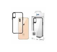 Coque smartphone 3MK Apple iPhone Xs Max - Satin Armor - trasparente/nero - TU