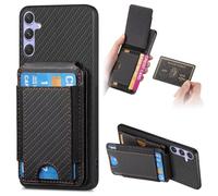COQUE Sottile Vivo V70 FE con Supporto, Porta Carte-Nero
