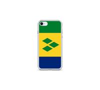 Coque Telefono Bandiera Saint-Vincent-et-les-Grenadine - iPhone 8 Plus