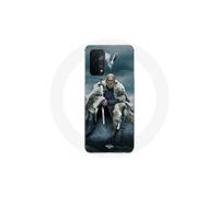 Coque - Vikings - Oppo A54 5G - Logo Ragnar Lothbrok - Colore Grigio - Coque Rigida