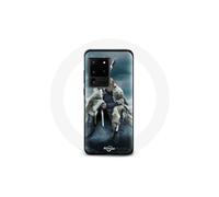 Coque - Vikings - Samsung Galaxy S20 Ultra - Souple - Grigio - Logo di Ragnar Lothbrok V Spada