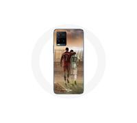 Coque - Vivo - y21s 2021 - Morbido - Cristiano Ronaldo - Messi - GOAT