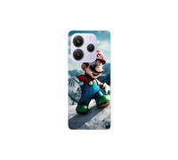 Coque - Xiaomi - Redmi Note 14 5G - Morbida - Nera - Super Mario Bros