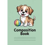 Coquette And Dog Composition Book: 120 Pages Notebook, with Cartoon Cover Design, great for Drawing, Creative Writing, Writers, Kids, Teens, Christmas gifts120 Pages Notebook, with Cartoon Cover Design, great for Drawing, Creative Writing, Writers, Kids,