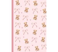 Coquette Bear Notebook: Soft Girl Coquette-Inspired Aesthetic • Lined Notebook for Journaling, Writing, and Notes • Cute Bows & Teddy bears