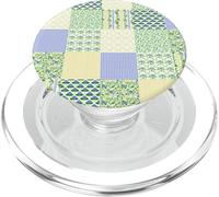 Coquette Botanic Floral Patchwork Quilt Aesthetic Soft Girl PopSockets PopGrip per MagSafe