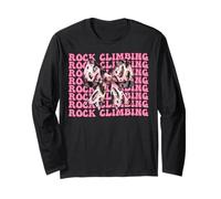Coquette Bow Boulder Arrampicata Boulder Climber Girl Maglia a Manica