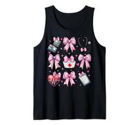 Coquette Bow Cardiac Nurse CVICU ICU CICU Cardiologia Infermieristica Canotta