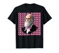 Coquette Bow Charles Darwin Evoluzione Teoria Ragazza Mamma Mamma Maglietta