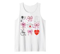 Coquette Bow Geriatric Nurse Nursing Girl Gerziatry Canotta