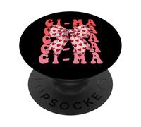 Coquette Bow GI-MA Nome Estetico Donne Festa Della Mamma Design PopSockets PopGrip Adesivo