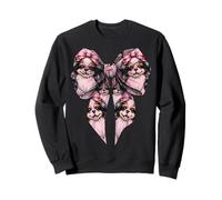 Coquette Bow Giapponese Mento Cane Modello Mamma Nastro Rosa Ragazza Felpa