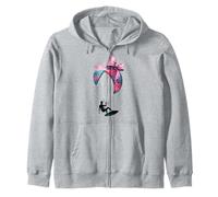 Coquette Bow Kite Surfer Kite Surf Kiteboarder Girl Felpa con Cappuccio