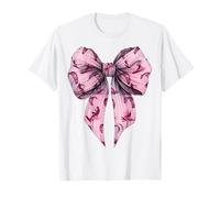 Coquette Bow Kite Surfer Kite Surf Kiteboarder Girl Maglietta