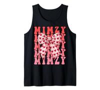 Coquette Bow Mimzy Nome Estetico Donne Festa della Mamma Design Canotta