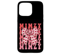 Coquette Bow Mimzy Nome Estetico Donne Festa Della Mamma Design Custodia per iPhone 15 Pro Max