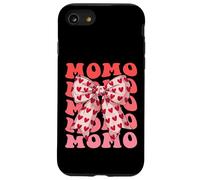 Coquette Bow Momo Nome Estetico Donne Festa Della Mamma Design Custodia per iPhone SE (2020) / 7/8