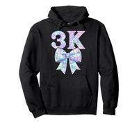 Coquette Bow Preppy I'm Ready for 3K First Day of PreK3 Girl Felpa con Cappuccio