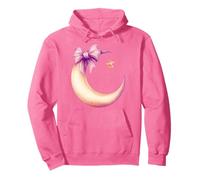 Coquette Bow Ramadan Kareem Eid Mubarak Musulmano Rosa Mamma Ragazza Felpa con Cappuccio