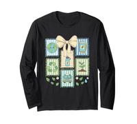 Coquette Bow Teacher Earth Day Graphic Maglia a Manica