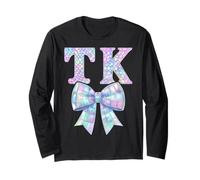 Coquette Bow TK I'm Ready for TK Girl Kids Preppy Girly TK Maglia a Manica