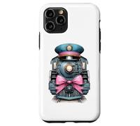 Coquette Bow Train Driver Freight Conduttore Locomotiva Ragazza Custodia per iPhone 11 Pro