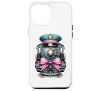 Coquette Bow Train Driver Freight Conduttore Locomotiva Ragazza Custodia per iPhone 12 Pro Max