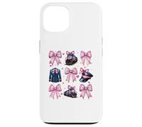 Coquette Bow Train Driver Freight Conduttore Locomotiva Ragazza Custodia per iPhone 13