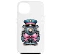 Coquette Bow Train Driver Freight Conduttore Locomotiva Ragazza Custodia per iPhone 13
