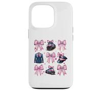 Coquette Bow Train Driver Freight Conduttore Locomotiva Ragazza Custodia per iPhone 13 Pro