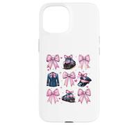 Coquette Bow Train Driver Freight Conduttore Locomotiva Ragazza Custodia per iPhone 15