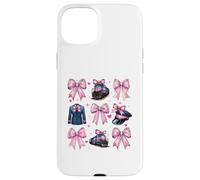 Coquette Bow Train Driver Freight Conduttore Locomotiva Ragazza Custodia per iPhone 15 Plus