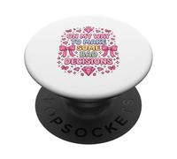 Coquette Bows Divertenti E Cattive Decisioni Viaggio Per Ragazze Vacanze Al Mare PopSockets PopGrip Adesivo