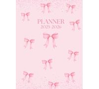 COQUETTE DAILY PLANNER AND JOURNAL, 12 MONTHS (AUGUST 2025 - JULY 2026), SPANISH PLANNER, SPANISH VERSION
