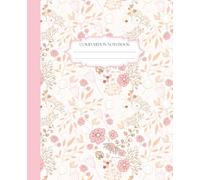 Coquette Floral Composition Notebook: College-Ruled Pink Journal with Matte Cover | Cute Stationery for Teen Girls & Creative Writing