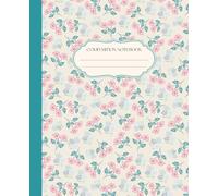 Coquette Floral Dream Notebook: College-Ruled Journal with Pink & Light Blue Flowers | Cute Stationery for Creative Writing & Daily Planning