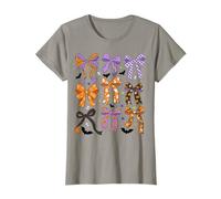 Coquette Halloween Bow Spooky Season Halloween Zucca Bow Maglietta