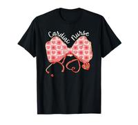 Coquette Heart Bow Cardiac Nurse Doctor Squad Maglietta