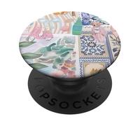 Coquette Italian Summer Collage Coastal PopSockets PopGrip Adesivo