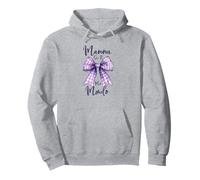 Coquette nœud violet - Mamma Sei Il Mio Mondo Felpa con Cappuccio