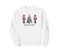 Coquette Nutcracker Christmas Tree Preppy Holiday Felpa
