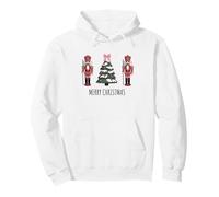 Coquette Nutcracker Christmas Tree Preppy Holiday Felpa con Cappuccio