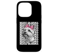 Coquette per cani Westie Grandma West Highland Terrier Custodia per iPhone 14 Pro