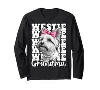 Coquette per Cani Westie Grandma West Highland Terrier Maglia a Manica