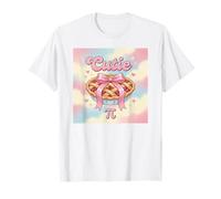 Coquette Pi Day Cherry Pie Pink Bow Estetica 3.14 Matematica Maglietta
