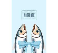 Coquette Sardines Lined Notebook: A whimsical maritime journal for notes & ideas, best for diary, journaling, lists, sketches, or daily note-taking