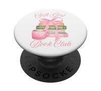 Coquette Soft Girl Book Club Libro Girlycore PopSockets PopGrip Adesivo